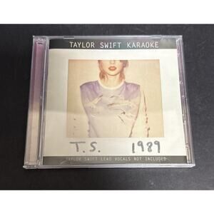 Taylor Swift Karaoke 1989 By Taylor Swift CD DVD 2015 2 Disc Set Blank Space